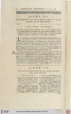 Livre III / Liber III
