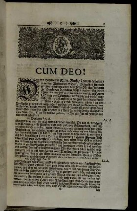 Cum Deo!