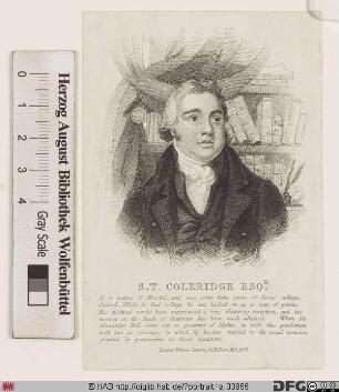 Bildnis Samuel Taylor Coleridge