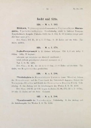 54-62, Recht und Sitte (Nr. 134-140)