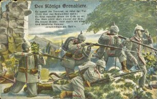 Des Königs Grenadiere - Es rasselt die Trommel [...]