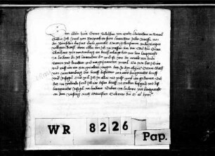 Jakob von Rintpach, Landrichter in der Birs, zeigt dem Landrichter zu Rottweil an, daß Graf Eberhard II. einen Brief des Landgerichts zu Lindau erlangt habe, den er ihm zu bestätigen bittet.