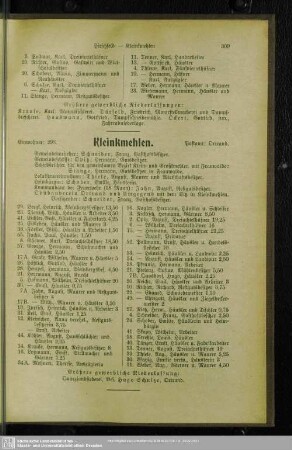 Kleinkmehlen