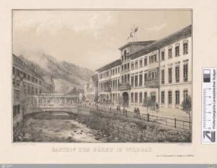 [Hôtel de l'Ours in Wildbad mit der Enz]