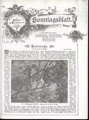 Ausgabe vom Sonntag, den 03. Juli 1892.