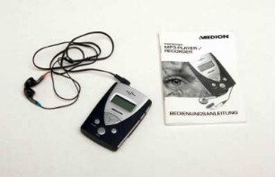 Digitaler MP3-Player-Recorder mit Diktierfunktion MD 9781