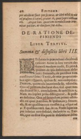 De Ratione Definiendi Liber Tertius.