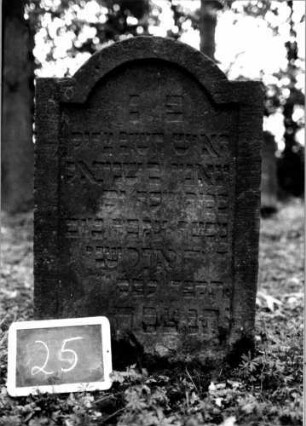 Grabstein 25 [Nir S. 46 Nr. 3.13]