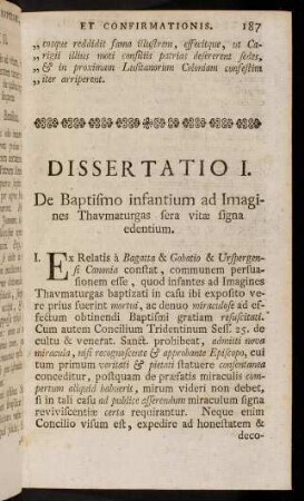 187-212, Dissertatio I.