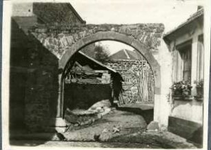 Zehntscheuer (ehem.), Tor 1734