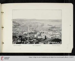Ansicht von Bosporus. Vue du Bosphere. View of the Bosporus