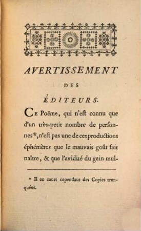 Les Élémens : poëme