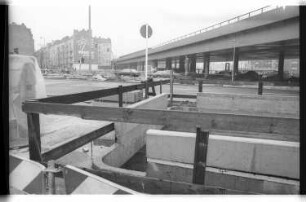 Kleinbildnegative: Umbau Innsbrucker Platz, 1978