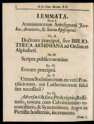 Lemmata