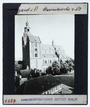 Stargard, Marienkirche : Gesamtansicht von SW
