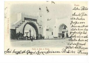 Porte de Bab el Khada in Tunis