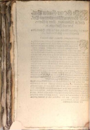 Von Gottes Gnaden Carl, Herzog zu Würtemberg und Teck, Graf zu Mömpelgart, Herr zu Heydenheim und Justingen, [et]c. Ritter des goldenen Vliesses, und des Löbl. Schwäbischen Creyses General-Feld-Marechall, &c. Unsern Gruß zuvor, Ehrsamer, Liebe Getreue! Wir erinnern Uns der unterm 10. Novembris anni præteriti per Generale ergangenen Hoch-Fürstl. Verordnung, nach welcher die Leichen-Abdanckungen in Unserm Herzogthum und Landen durchgängig abgestellet werden sollen, gantz wol zuruck ...