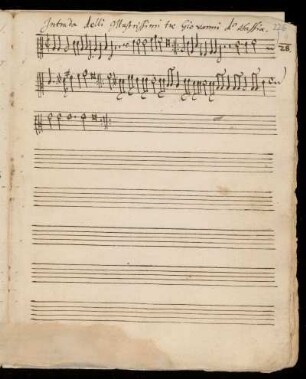 Intrada delli Illustrissimi tre Giovanni d'Hassia