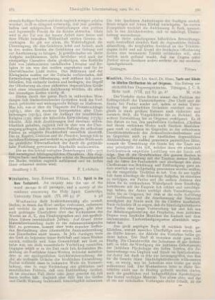 586-590 [Rezension] Windisch, Hans, Taufe und Sünde im ältesten Christentum bis auf Origenes