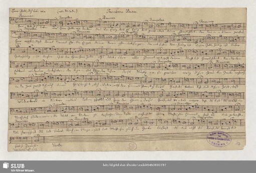 Trombone. Basso