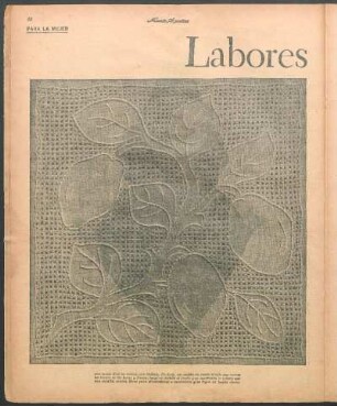 Labores : Para la mujer