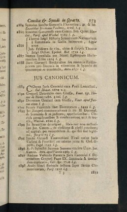 173-176, Jus Canonicum