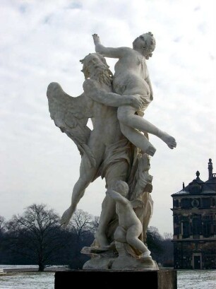 Die Zeit entführt die Schönheit/Boreas entführt Oreithya