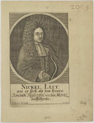 Bildnis des Nickel List