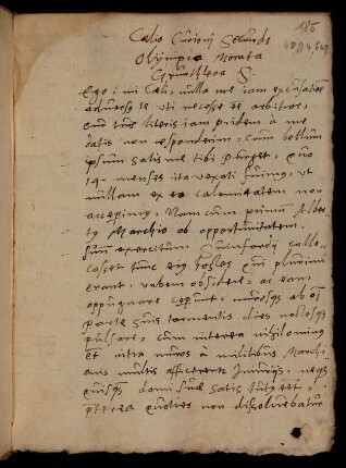 185-192, Epistola ad Caelium Curionem secundum. Epitaphium (S. 191)