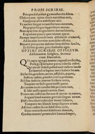 G7v-H2r, Optimi scribae officium... - In desides ac ociosos homines