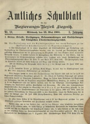 3. 1901, Nr. 10 (22. Mai)