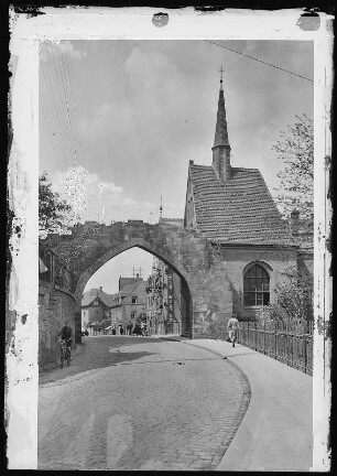 Meißen. Wassertor zur 1000-Jahrfeier