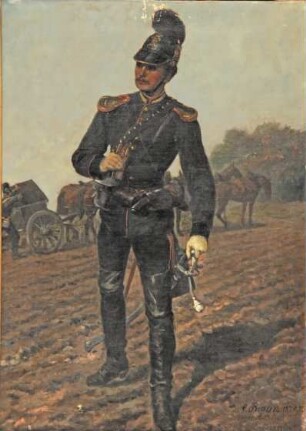 Leutnant der bayerischen Artillerie