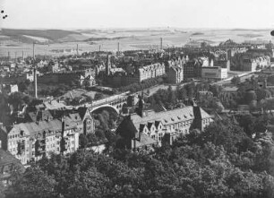 Plauen, Stadtansicht : Plauen. Stadtansicht
