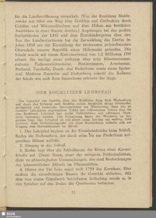 Der Rochlitzer Lehrpfad