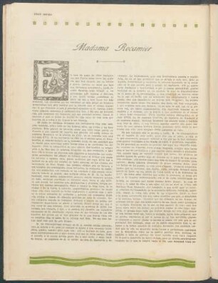 Madama Recamier
