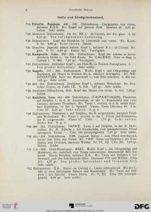 Italia und Großgriechenland (Nr. 18-75)