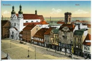 Komotau. Markt