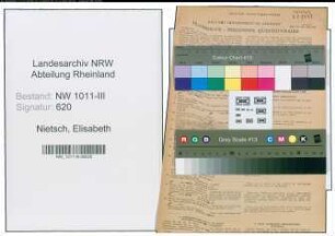 Entnazifizierung Elisabeth Nietsch , geb. 28.11.1913 (Ordensschwester)
