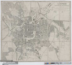 Leipzig und deren im Osten angrenzenden Därfer