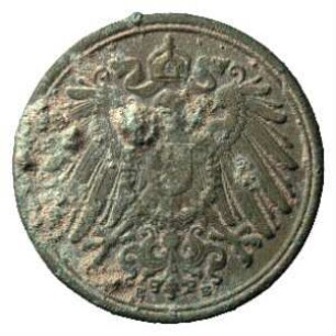 Fundmünze, Pfennig, 1890 - 1900