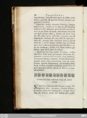 Utrum Obiectum materiale Fidei sit semper verum.