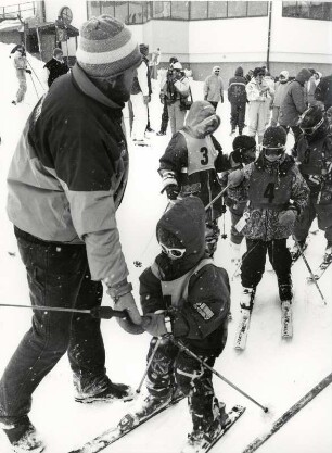 Skilift für die Kleinen, kein Problem