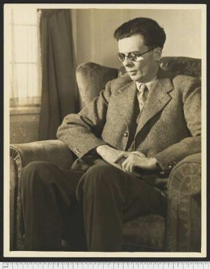 Porträtaufnahme Aldous Huxley
