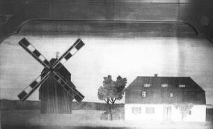 Obercunnersdorf. Rothemühle, Intarsienarbeit (Besitzer Bernhard Mehlhose, Bischofswerda)