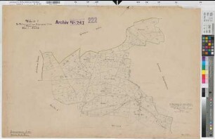 Langenholthausen (Balve), Blintrop (Neuenrade), Umlegung Langenholthausen-Blintrup, Bl.6 Urkarte I Blintrop Flur 1