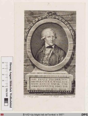 Bildnis Johann Franz Fischer von Rieselbach