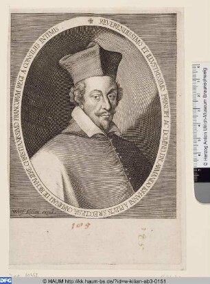 [Armand Jean du Plessis de Richelieu; Armand Johann von Plecis]