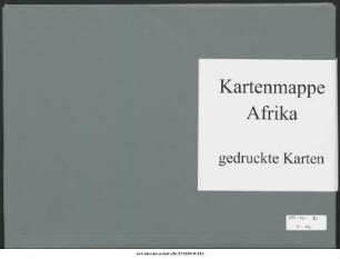 Abessinien südlich von Antalo : 1791-1882 : Kartensammlung
