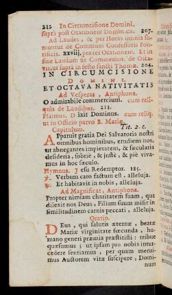 212-221, In Circumcisione Domini